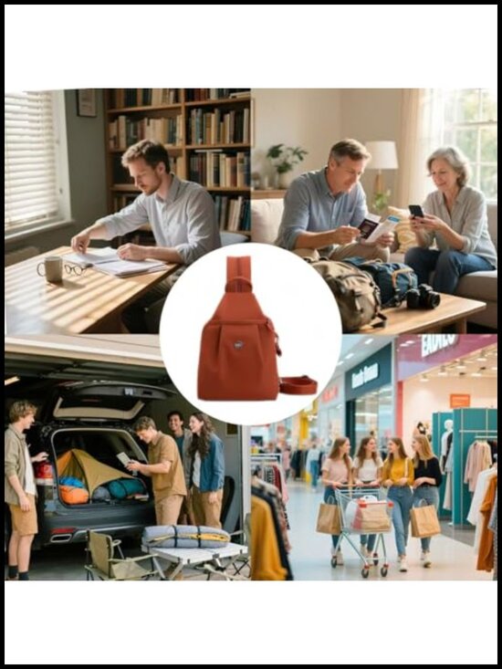 3-in-1 Convertible Backpack Purse Waterproof Oxford Fabric Anti-Theft Travel main image 6